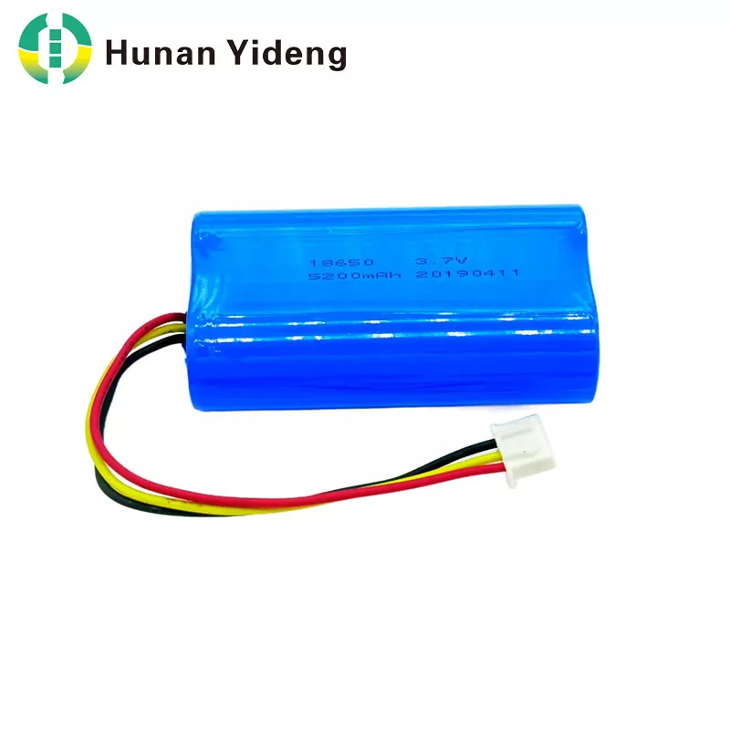 18650 3.7V 5200mAh रिचार्जेबल लिथियम आयन बेलनाकार बैटरी