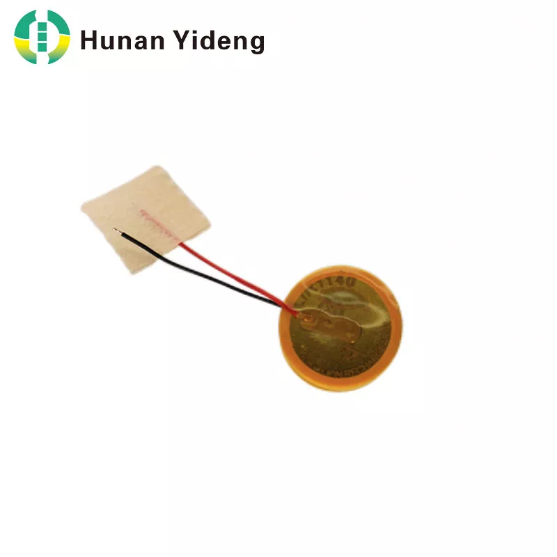 26mAh 3.7V 1040 पाउच कॉइन लिथियम बैटरी टिनी रिचार्जेबल LiPo सेल