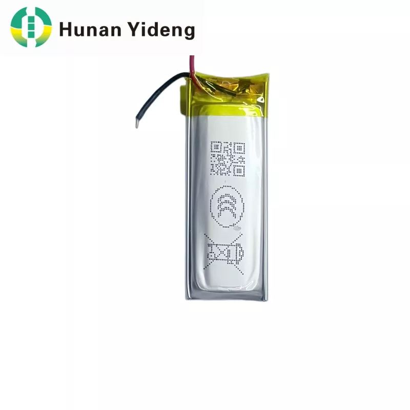 पहनने योग्य चिकित्सा उपकरणों के लिए 3.7V 500mAh 751540 लिथियम पॉलिमर बैटरी