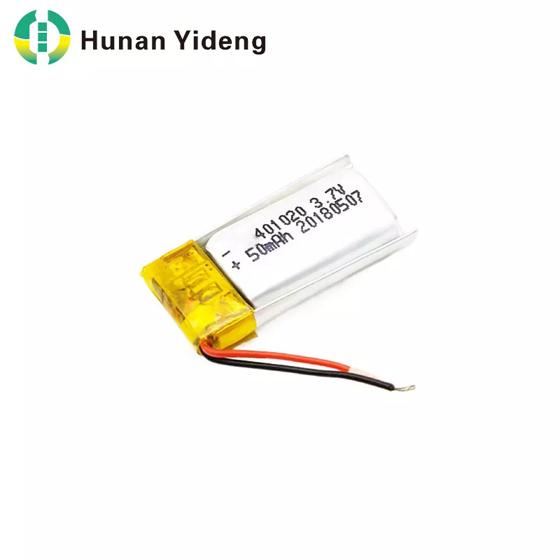 401020 3.7v 500mAh लिथियम पॉलिमर बैटर
