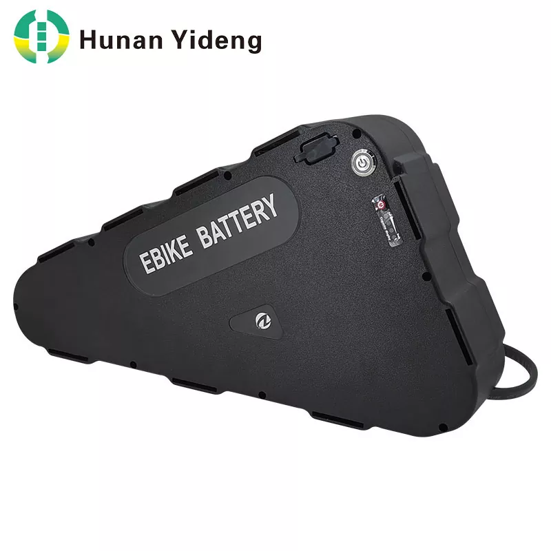 48V 20Ah त्रिकोणीय साइकिल बैटरी 18650 ई-बाइक लिथियम बैटरी